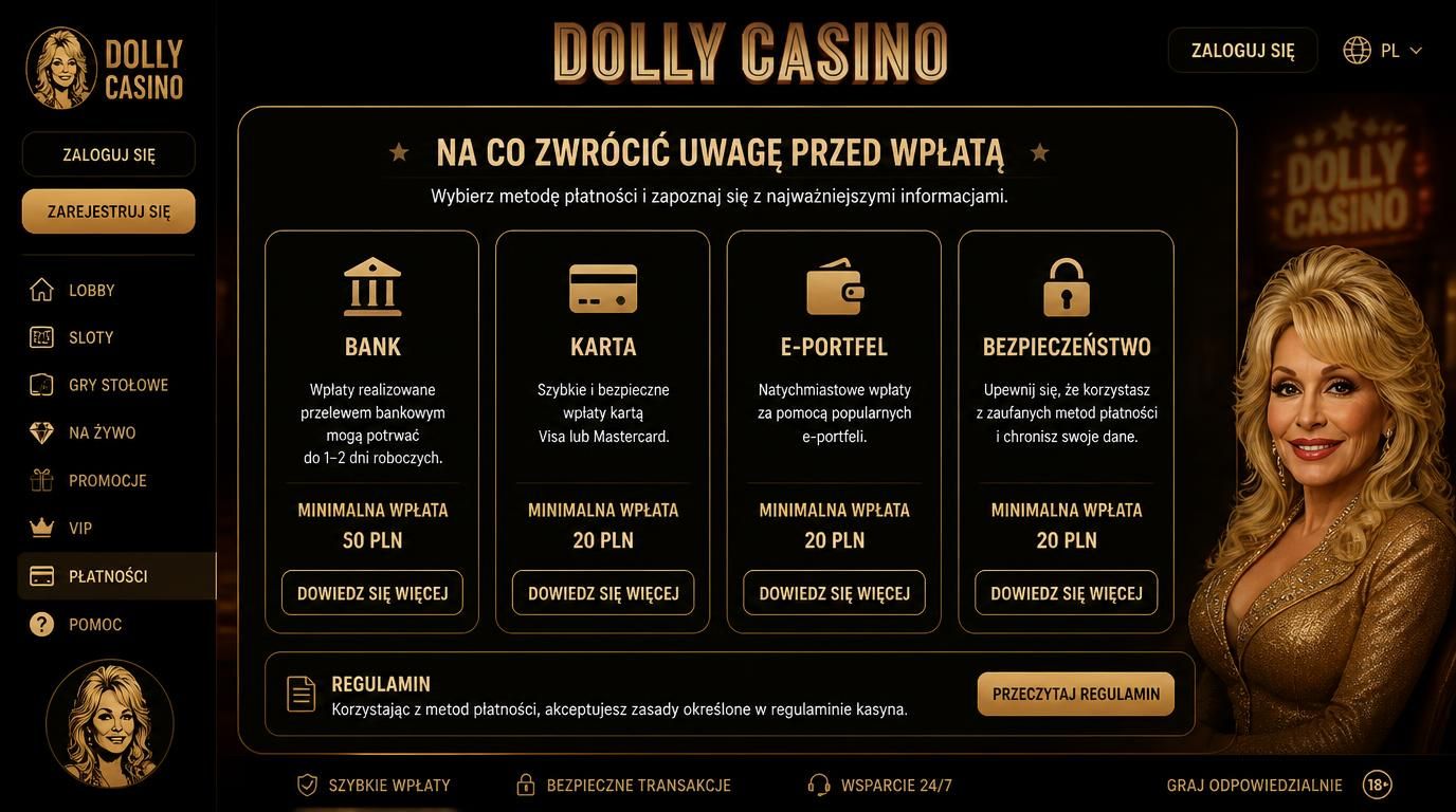 Porównanie metod płatności i warunków przed wpłatą