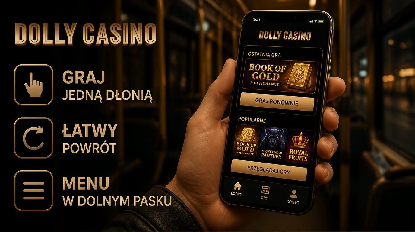 mobilna gra jedną dłonią z dolnym menu i prostym powrotem do gry